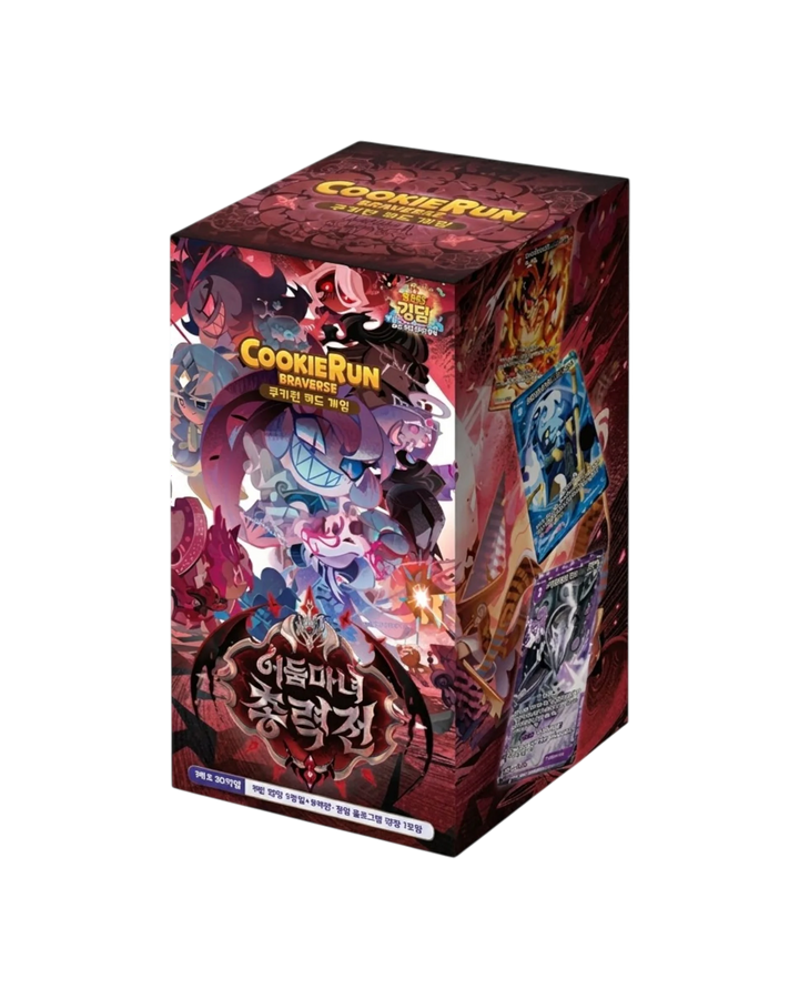 CookieRun Braverse TCG Korean The Dark Enchantress War Booster Box