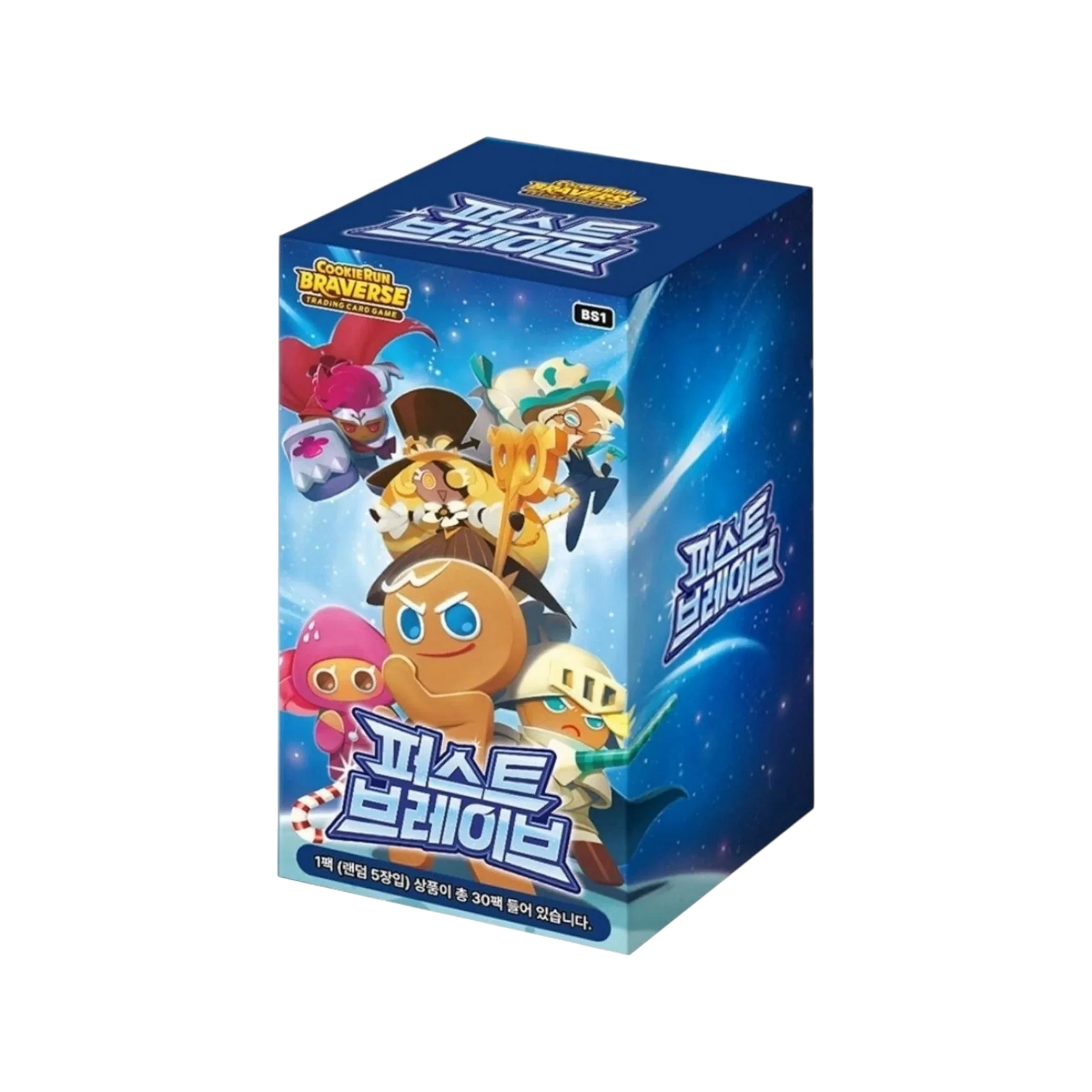 CookieRun: Braverse TCG Brave Beginning Booster Box BS1 Korean