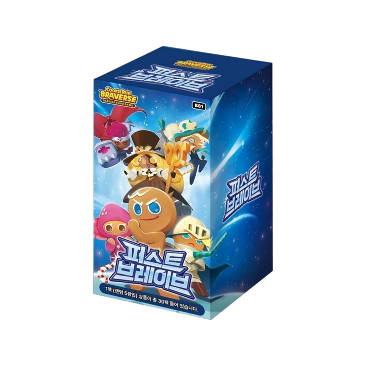 CookieRun: Braverse TCG Brave Beginning Booster Box BS1 Korean