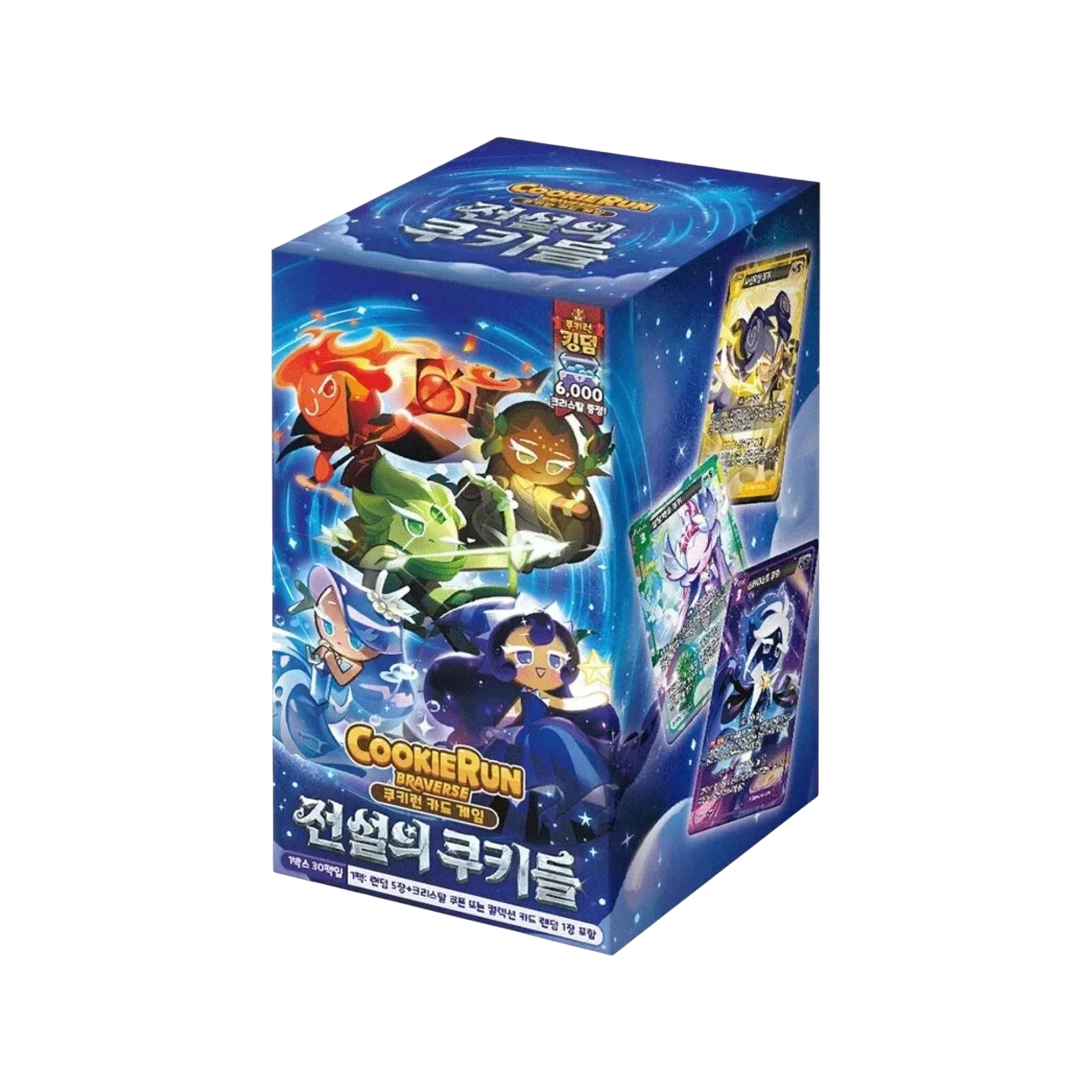CookieRun: Braverse TCG Legendary Cookies Booster Box BS4 Korean