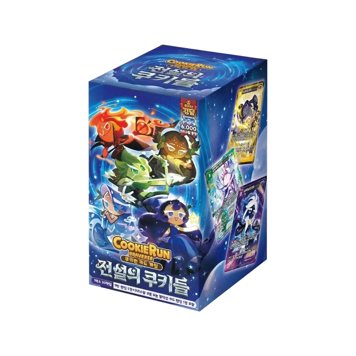 CookieRun: Braverse TCG Legendary Cookies Booster Box BS4 Korean