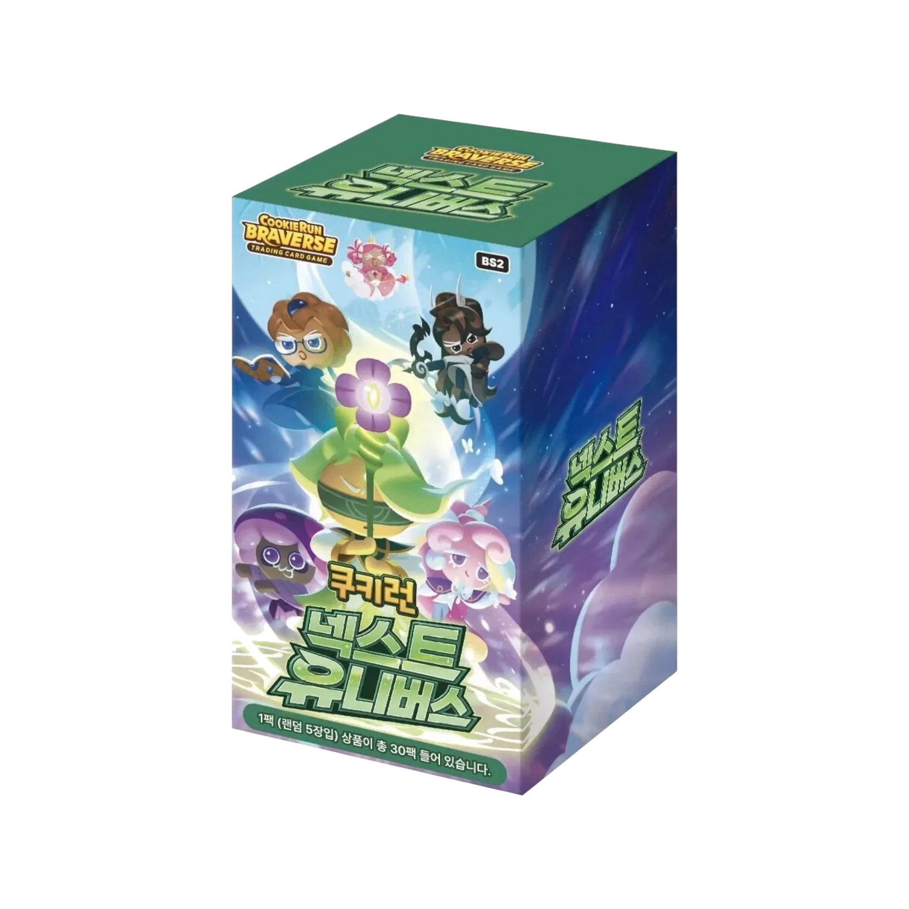 CookieRun: Braverse TCG Next Universe Booster Box BS2 Korean