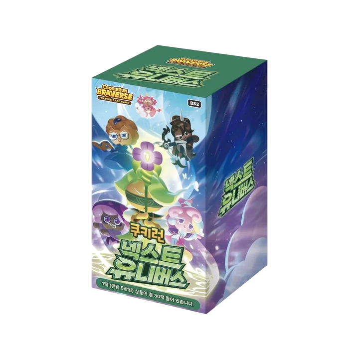 CookieRun: Braverse TCG Next Universe Booster Box BS2 Korean