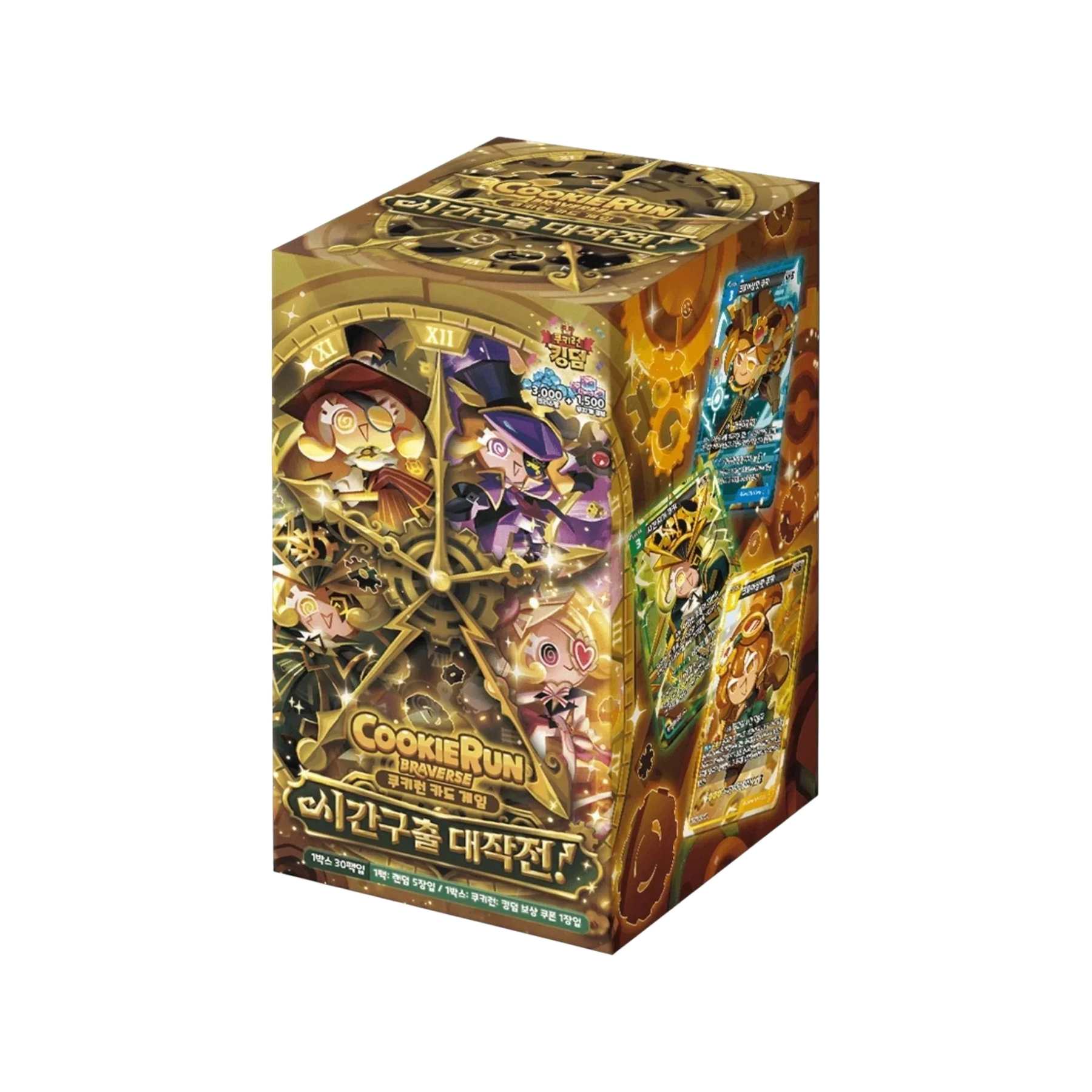 CookieRun: Braverse TCG Operation Timeguard Booster Box BS6 Korean