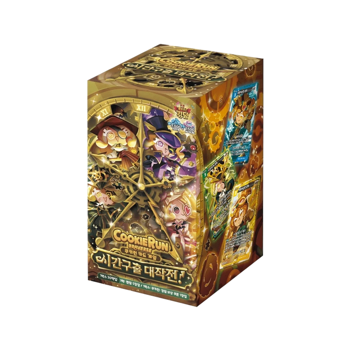 CookieRun: Braverse TCG Operation Timeguard Booster Box BS6 Korean