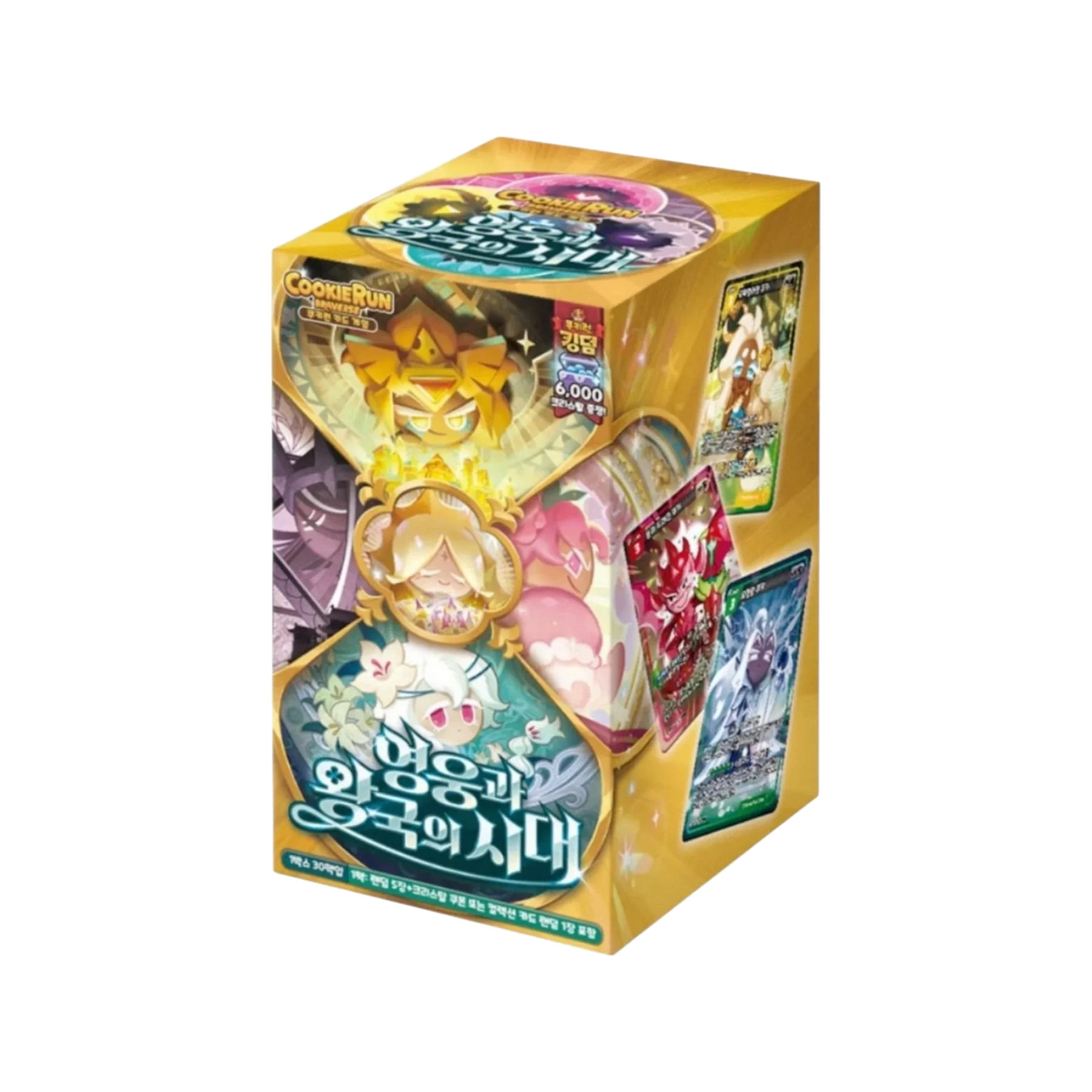 CookieRun: Braverse TCG The Age of Heroes and Kingdoms Booster Box BS3 Korean