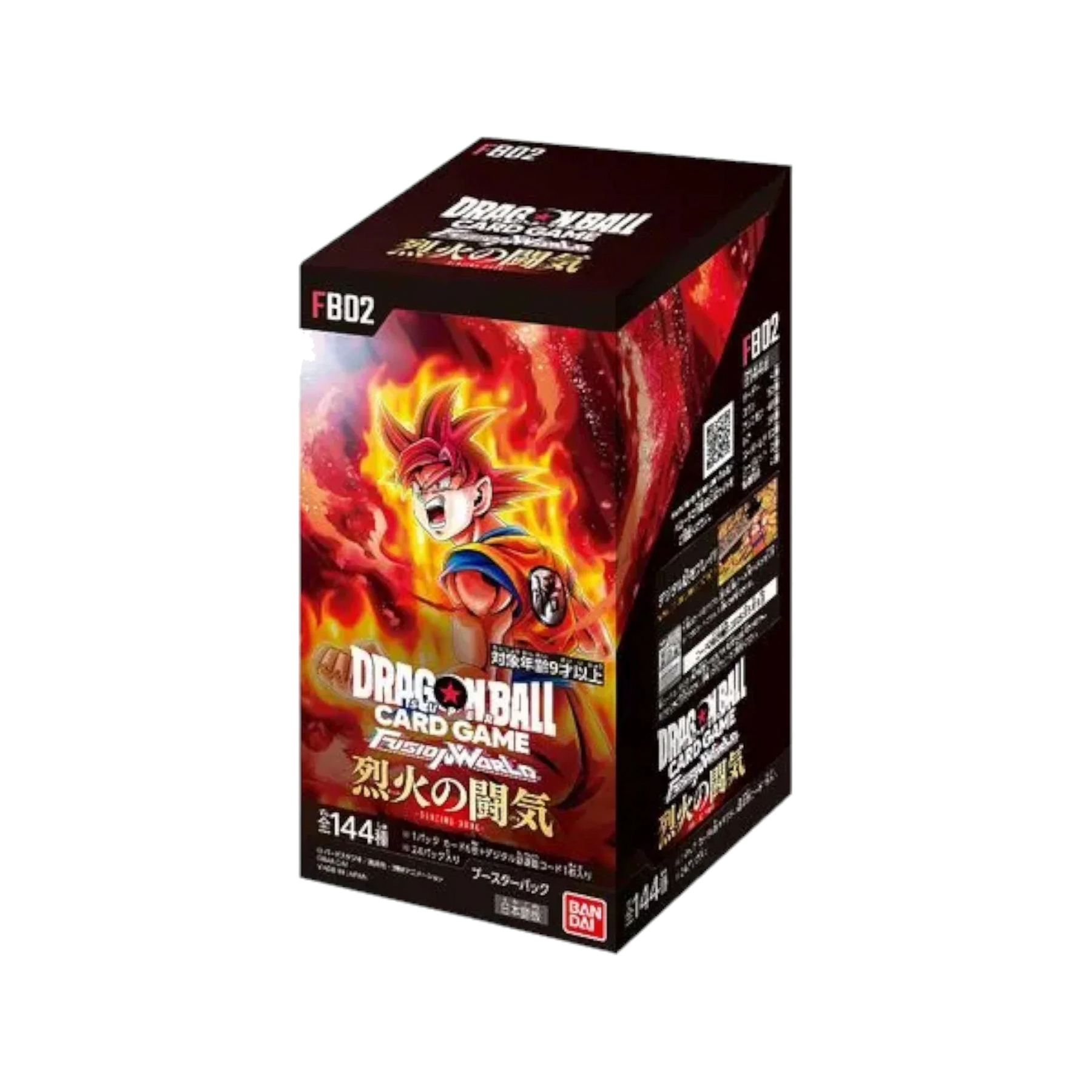 Dragon Ball Super Card Game Fusion World Japanese Blazing Aura Booster Box FB02