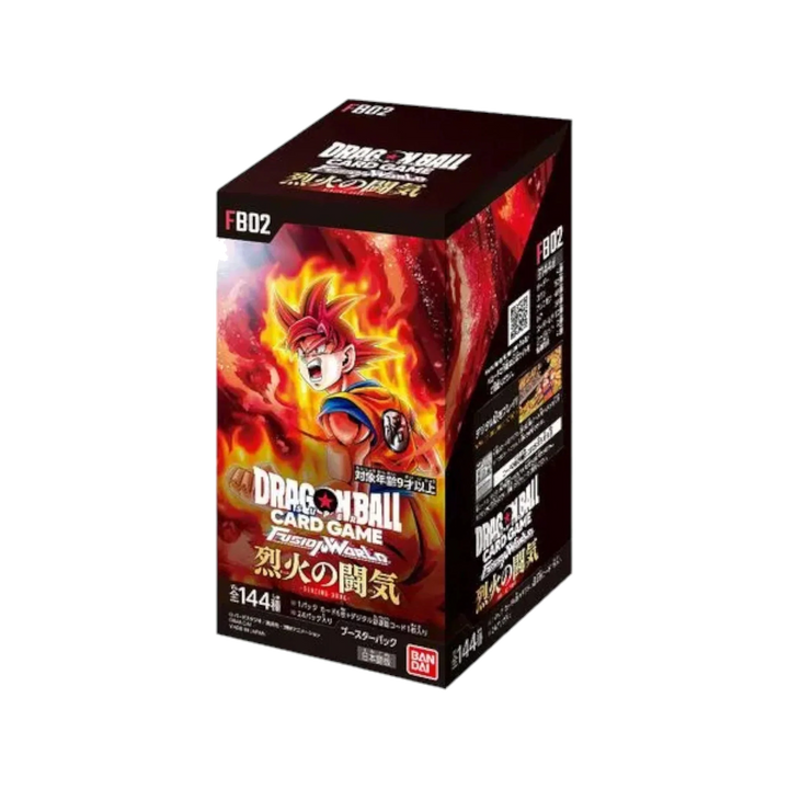 Dragon Ball Super Card Game Fusion World Japanese Blazing Aura Booster Box FB02