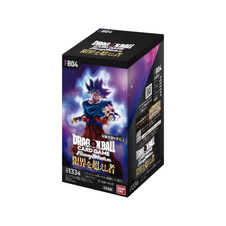 Dragon Ball Super Card Game Fusion World Japanese Ultra Limit Booster Box FB04