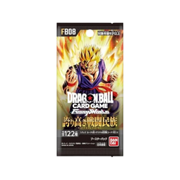 Dragon Ball Super Card Game Fusion World Saiyan’s Pride FB08 Booster Box Japanese