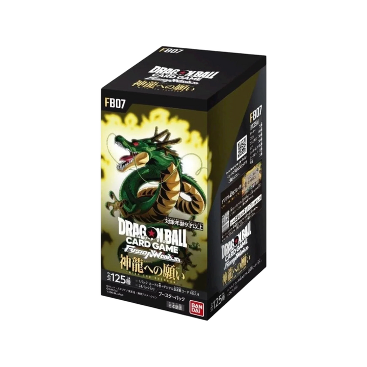 Dragon Ball Super Card Game Fusion World Wish for Shenron Booster Box FB07 Japanese
