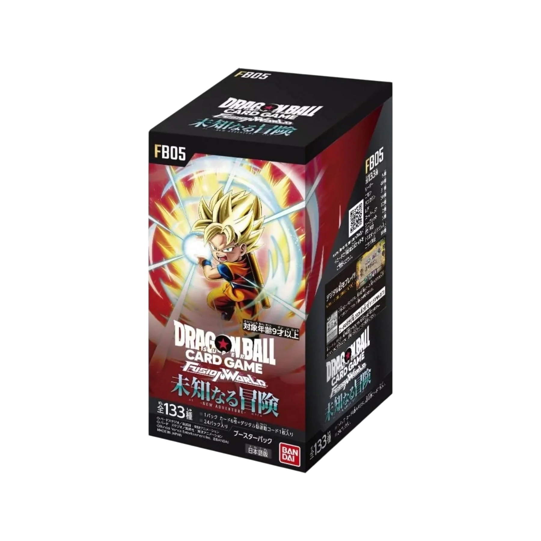 Dragon Ball Super Fusion World New Adventure FB05 Booster Box – Japanese