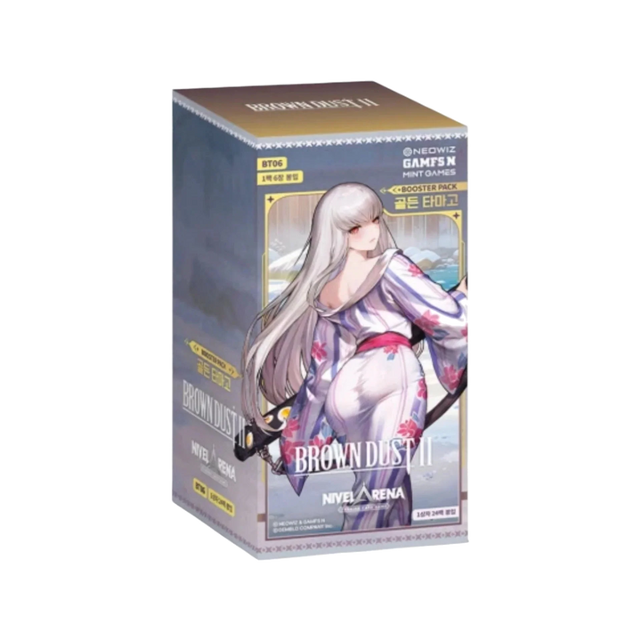 Nivel Arena TCG Brown Dust II Golden Tamago BT06 Booster Box – Korean