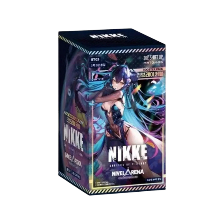 Nivel Arena TCG Goddess of Victory: NIKKE Unbreakable BT03 Booster Box – Korean