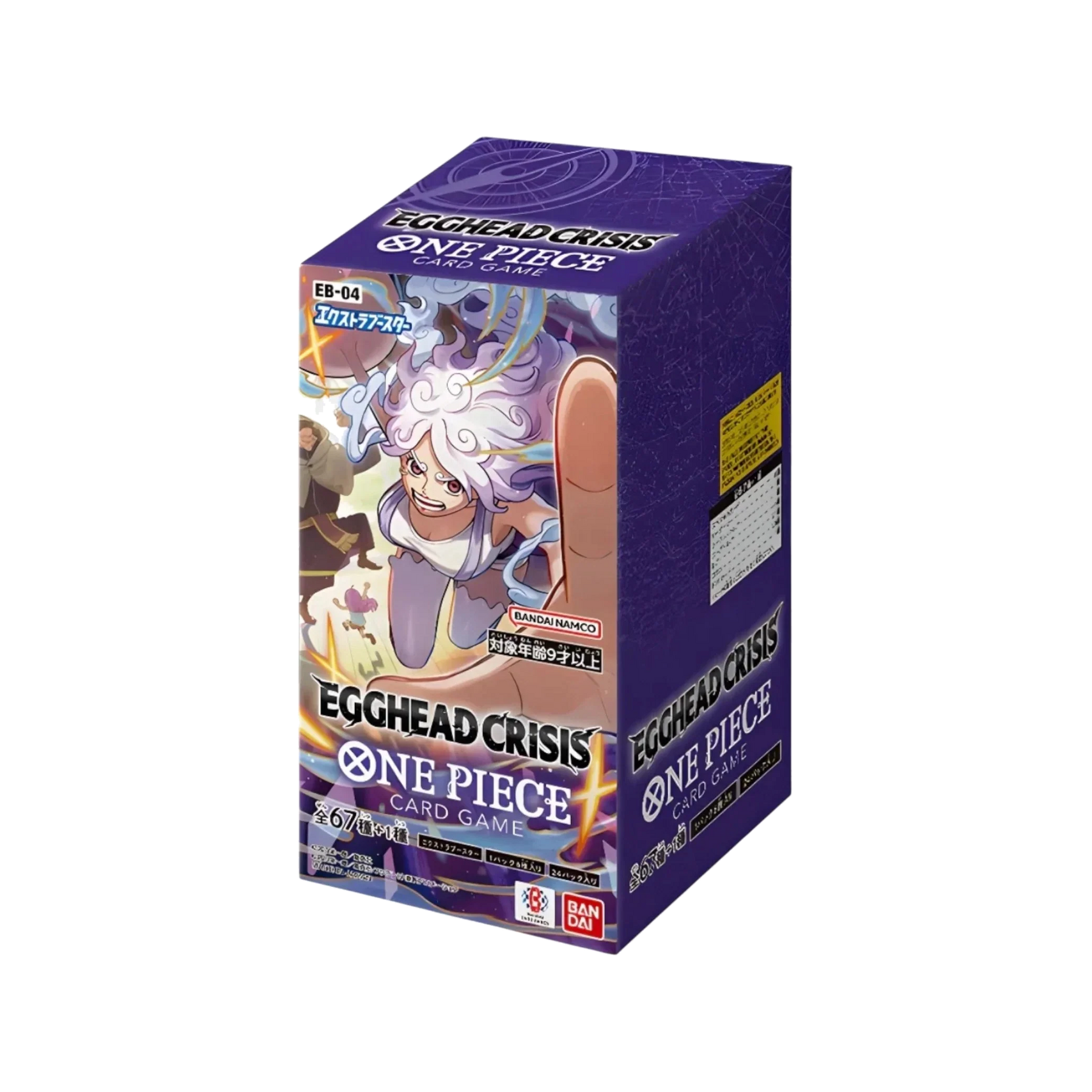 One Piece Card Game Extra Booster Egghead Crisis EB-04 Booster Box Japanese