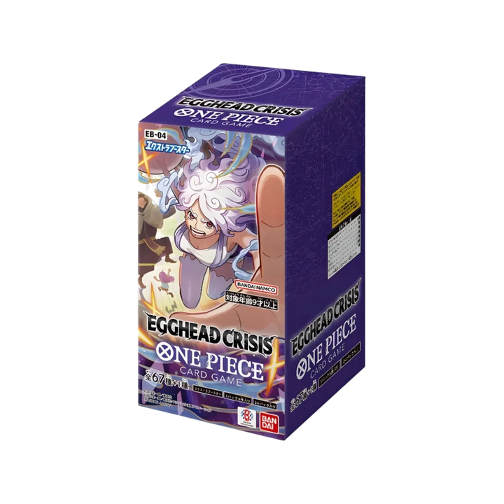 One Piece Card Game Extra Booster Egghead Crisis EB-04 Booster Box Japanese