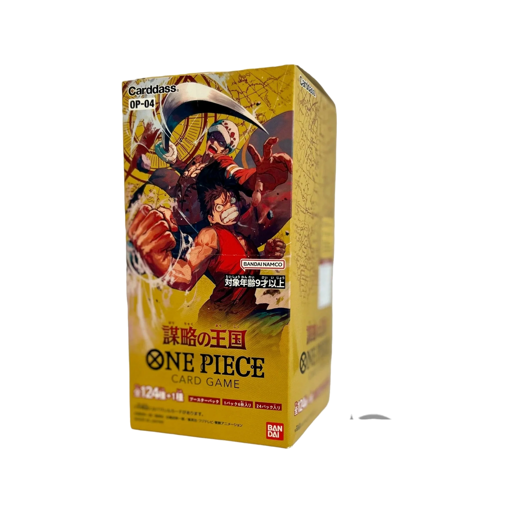 One Piece Card Game Japanese Kingdoms of Intrigue OP-04 Booster Box