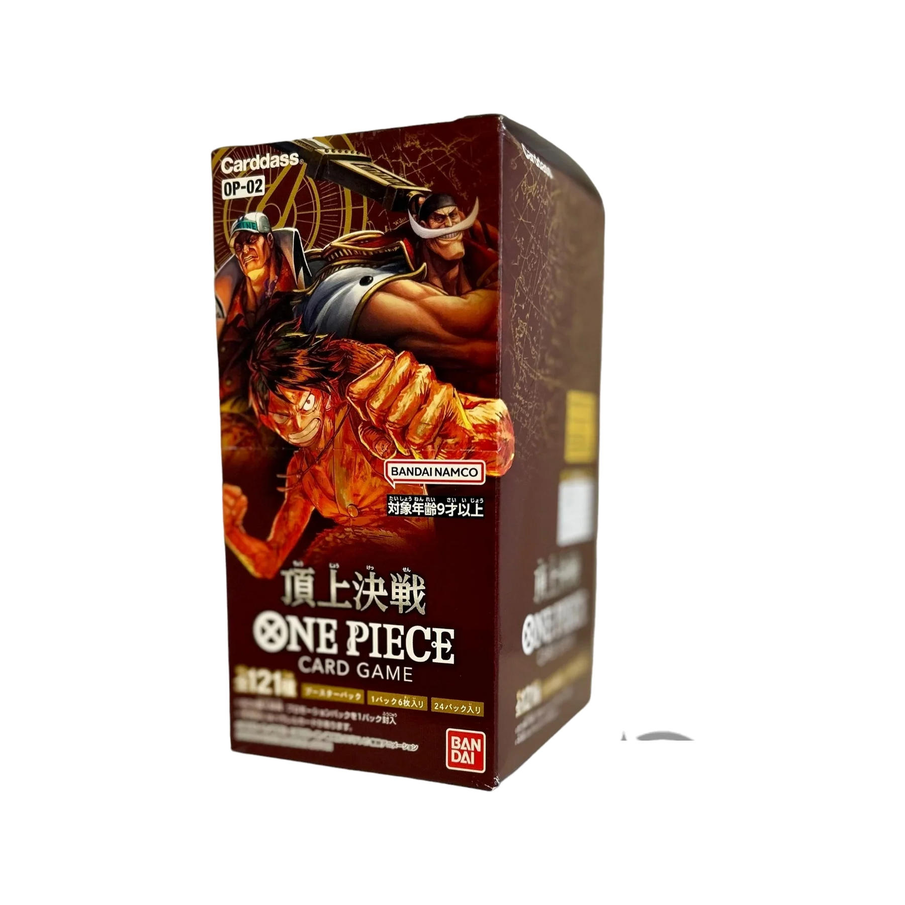 One Piece Card Game Japanese Paramount War OP-02 Booster Box