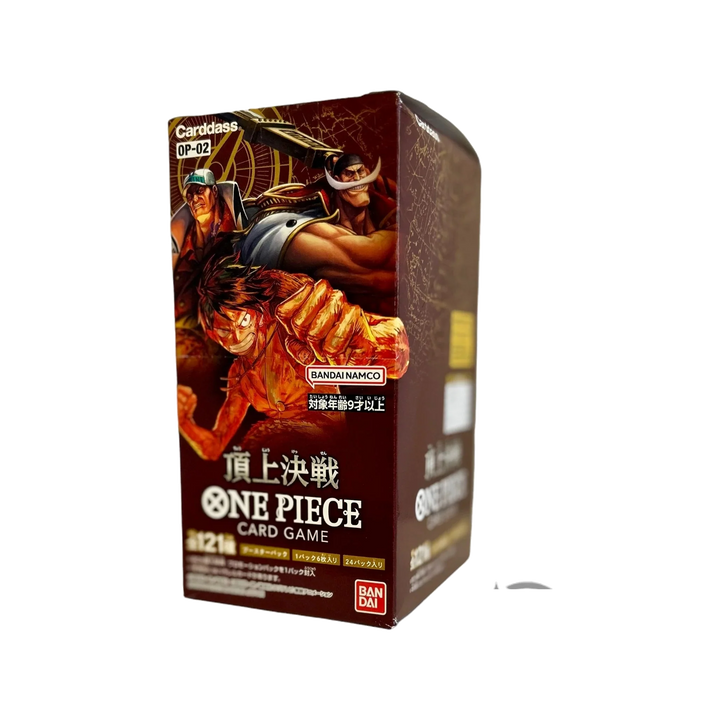 One Piece Card Game Japanese Paramount War OP-02 Booster Box