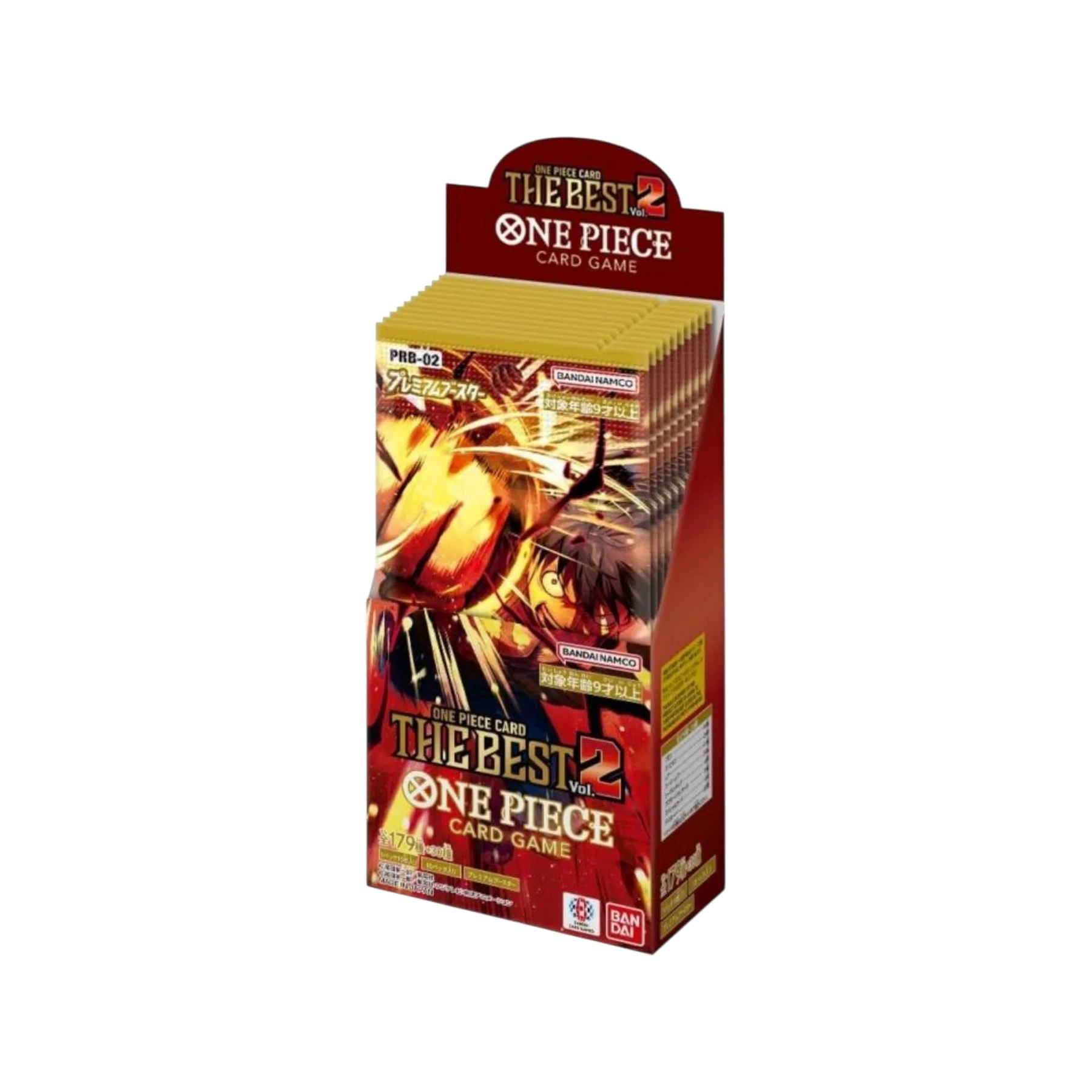 One Piece Card Game Japanese PRB-02 The Best Vol. 2 Premium Booster Box