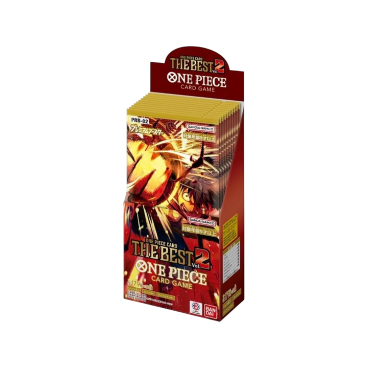 One Piece Card Game Japanese PRB-02 The Best Vol. 2 Premium Booster Box