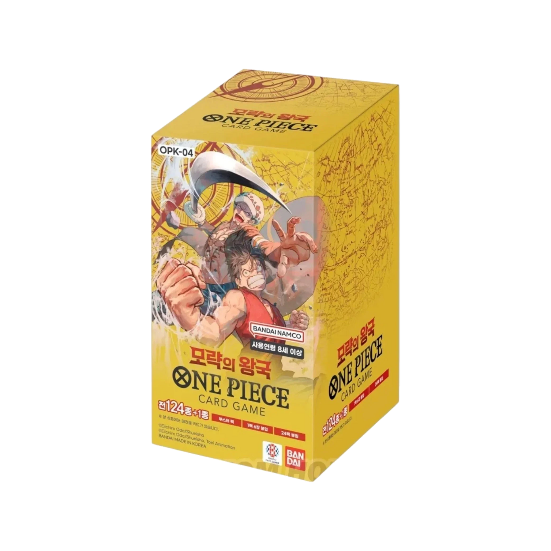 One Piece Card Game Korean Kingdoms of Intrigue Booster Box OPK-04