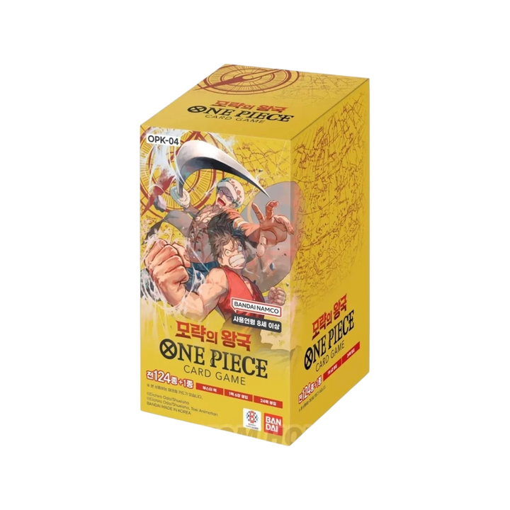 One Piece Card Game Korean Kingdoms of Intrigue Booster Box OPK-04