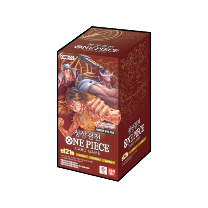 One Piece Card Game Korean Paramount War OPK-02 Booster Box