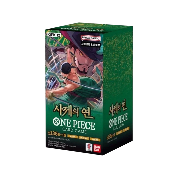 ONE PIECE CARD GAME Legacy of the Master OPK-12 Booster Box – Korean
