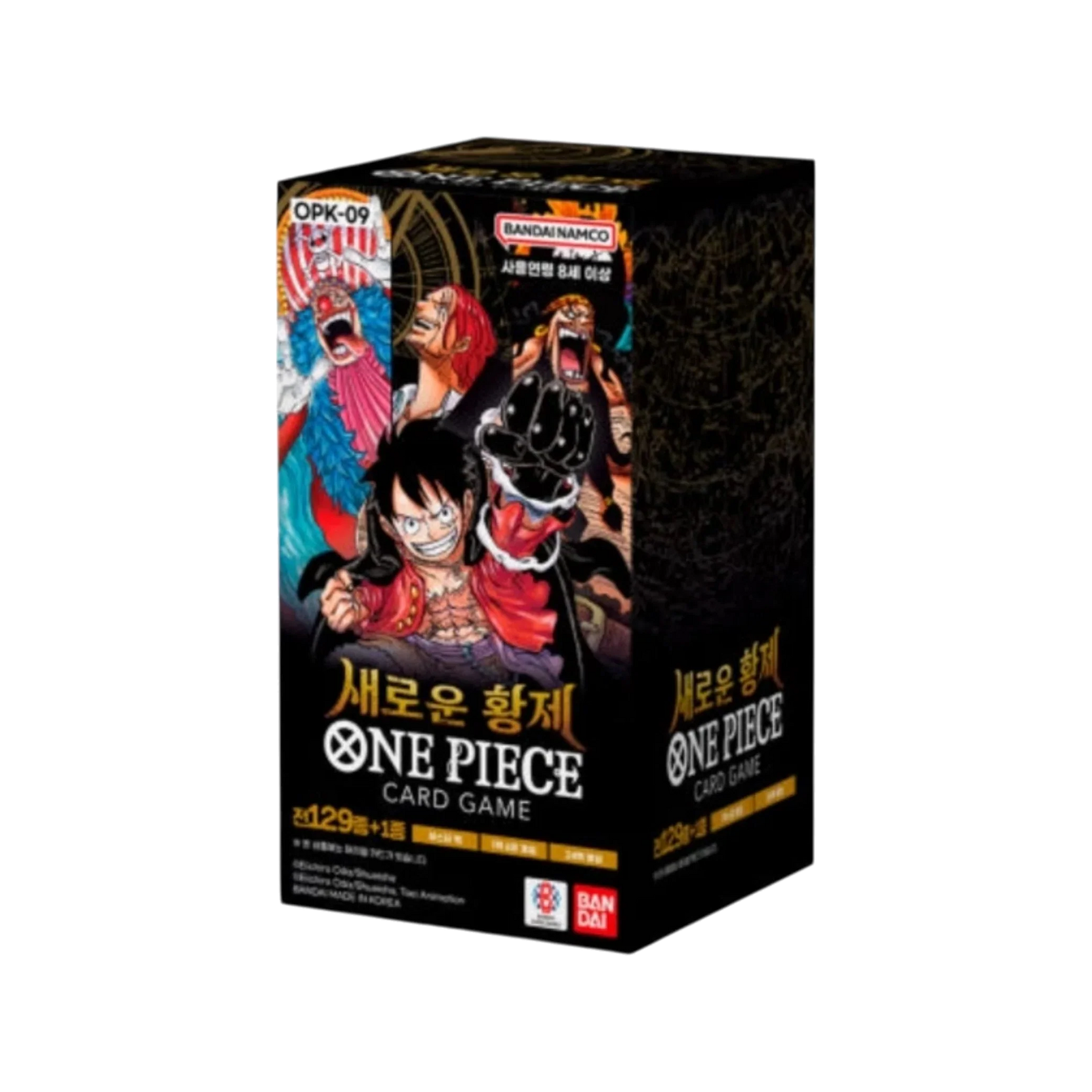 One Piece Card Game New Emperor OPK-09 Booster Box Korean