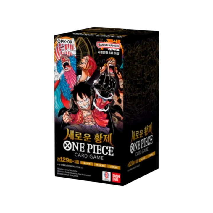 One Piece Card Game New Emperor OPK-09 Booster Box Korean