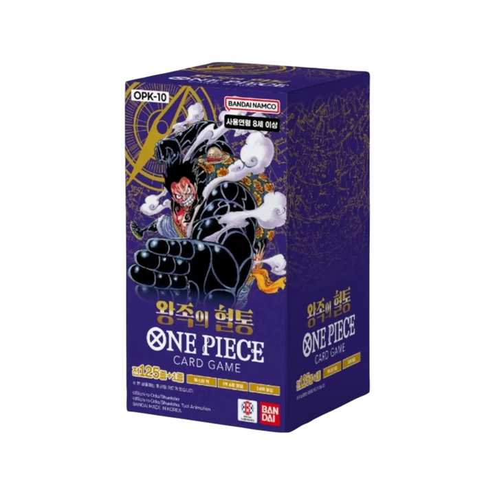 One Piece Card Game Royal Bloodline OPK-10 Booster Box Korean
