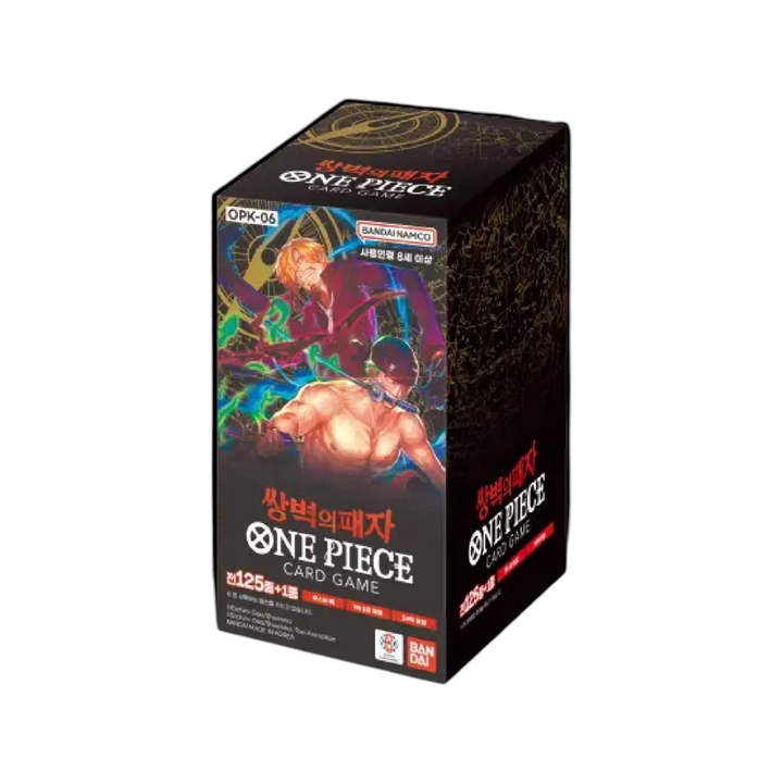 One Piece Card Game Wings of the Captain OPK-06 Booster Box – Korean