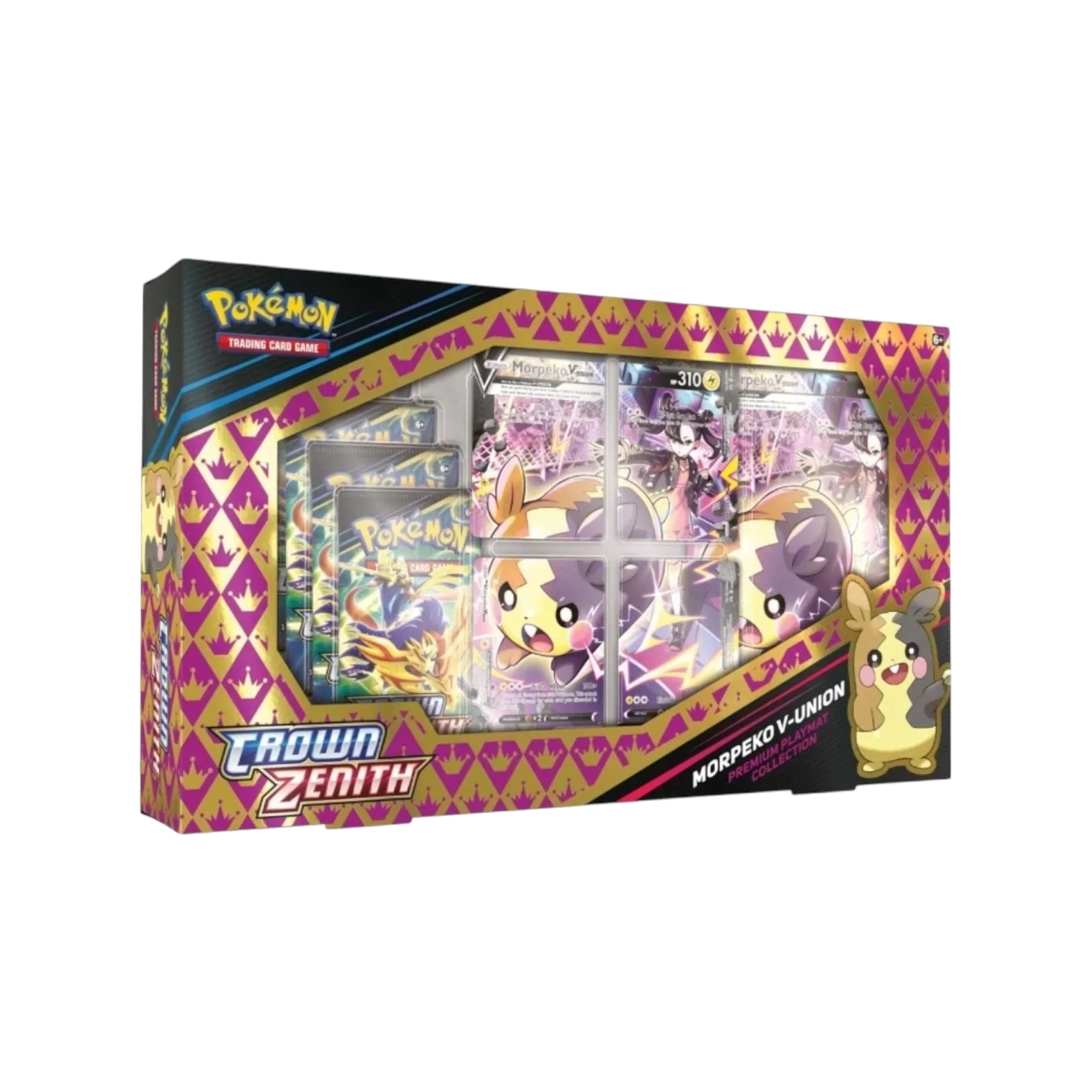 Pokémon TCG Crown Zenith Morpeko V-UNION Playmat Premium Collection English