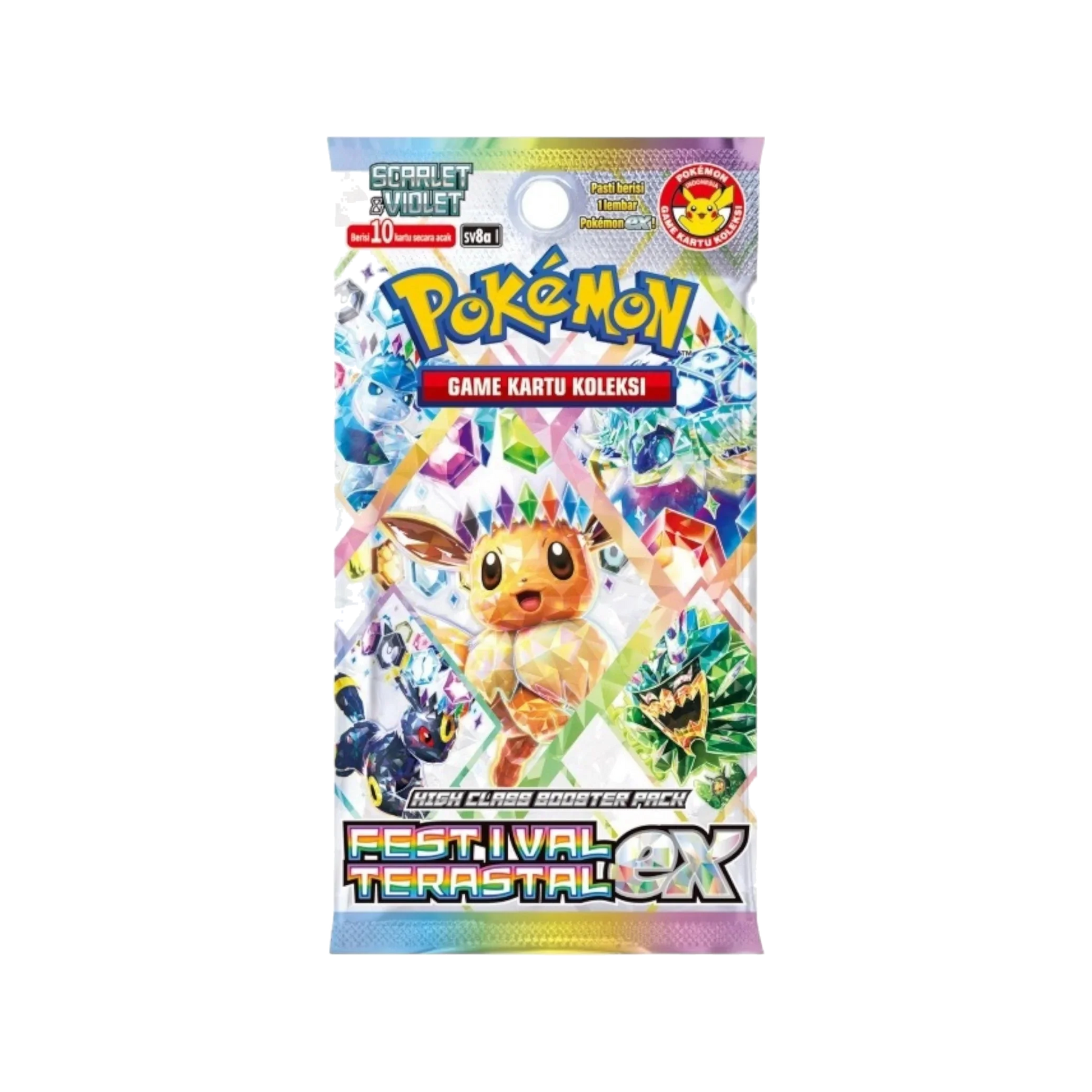 Pokémon TCG Festival Terastal ex SV8aI High Class Booster Box – Indonesian