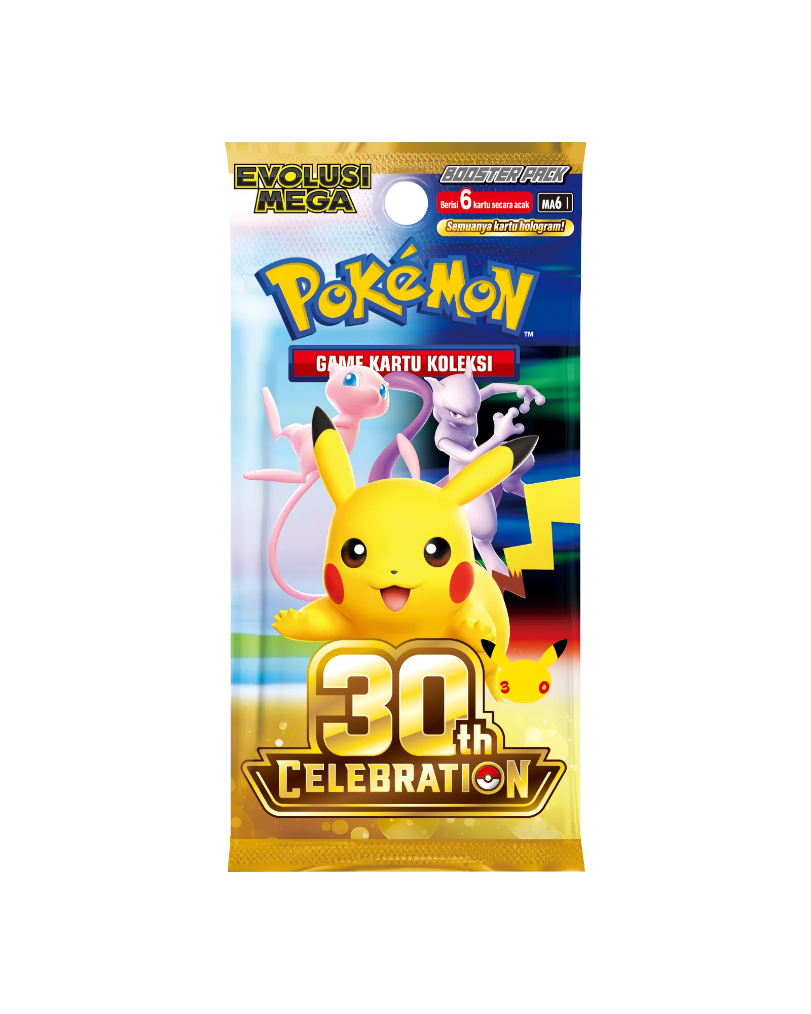 Pokémon TCG Indonesian 30th Celebration Booster Box MA6I