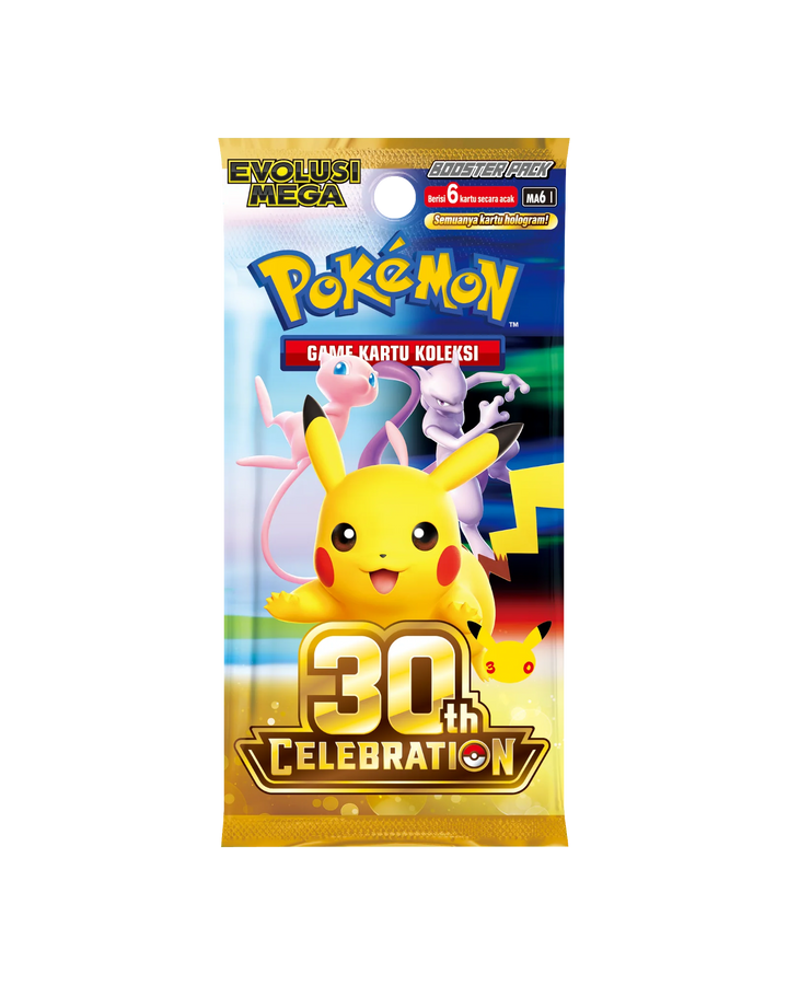Pokémon TCG Indonesian 30th Celebration Booster Box MA6I