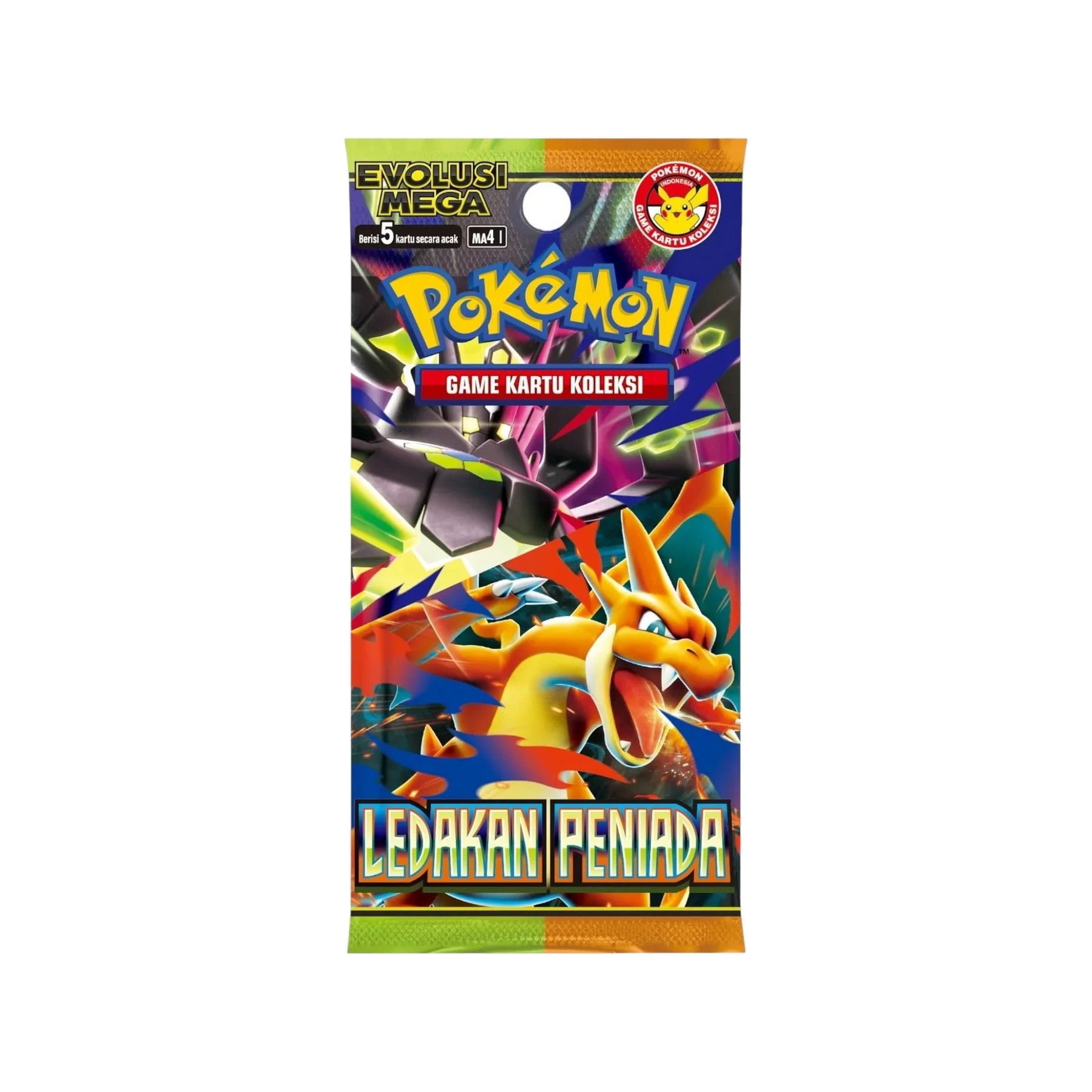 Pokémon TCG Mega Nullifying Explosion MA4I Booster Box – Indonesian
