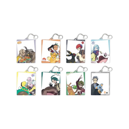 Pokémon TCG Paldea Trainer Photo Card Keychain Set – Simplified Chinese