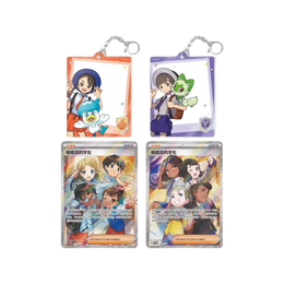 Pokémon TCG Paldea Trainer Photo Card Keychain Set – Simplified Chinese