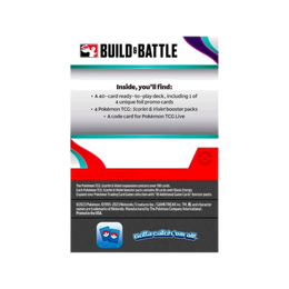 Pokémon TCG Scarlet & Violet Build & Battle Box English