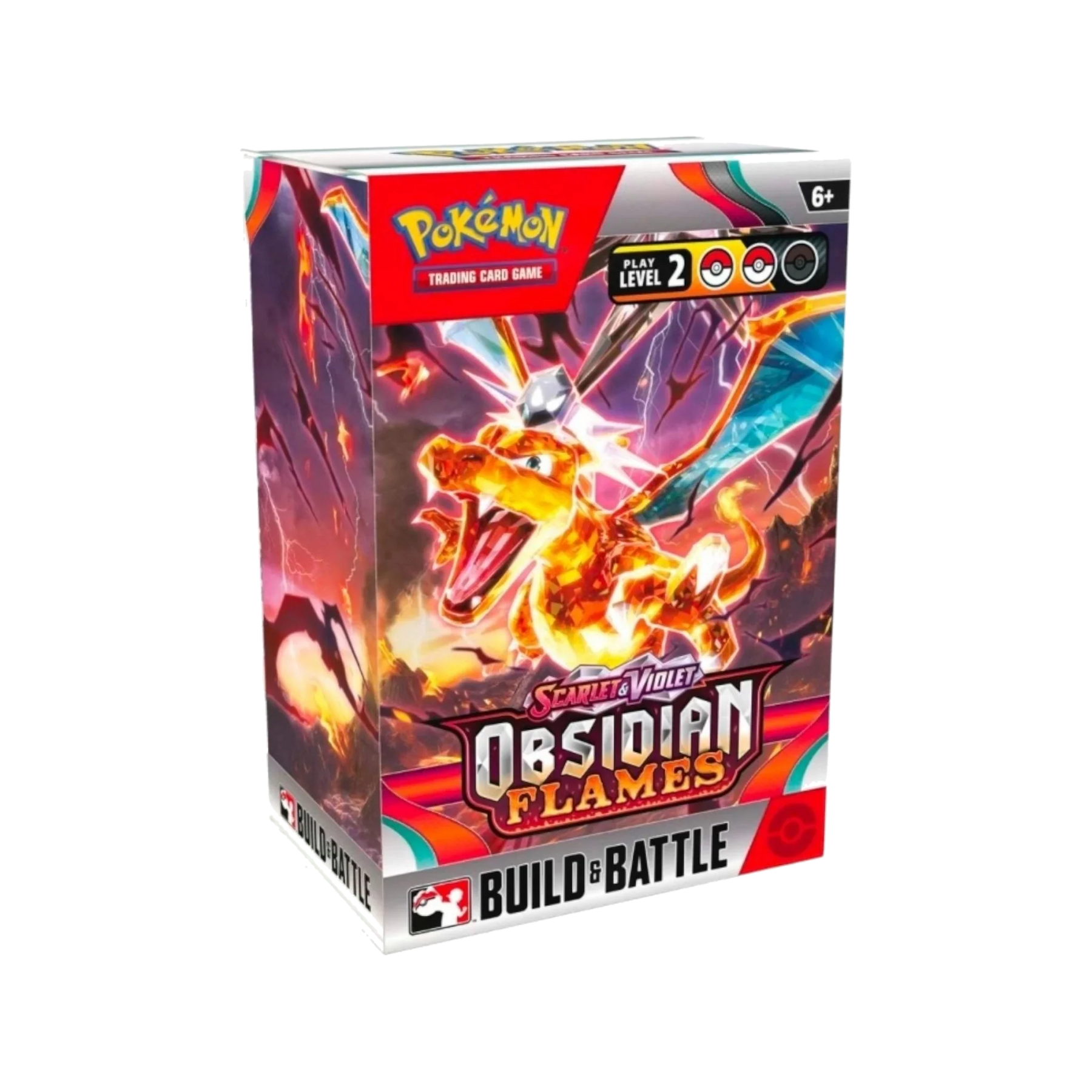 Pokémon TCG Scarlet & Violet Obsidian Flames Build & Battle Box English