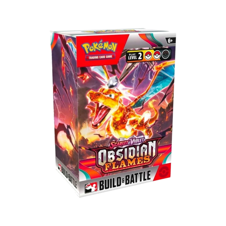 Pokémon TCG Scarlet & Violet Obsidian Flames Build & Battle Box English
