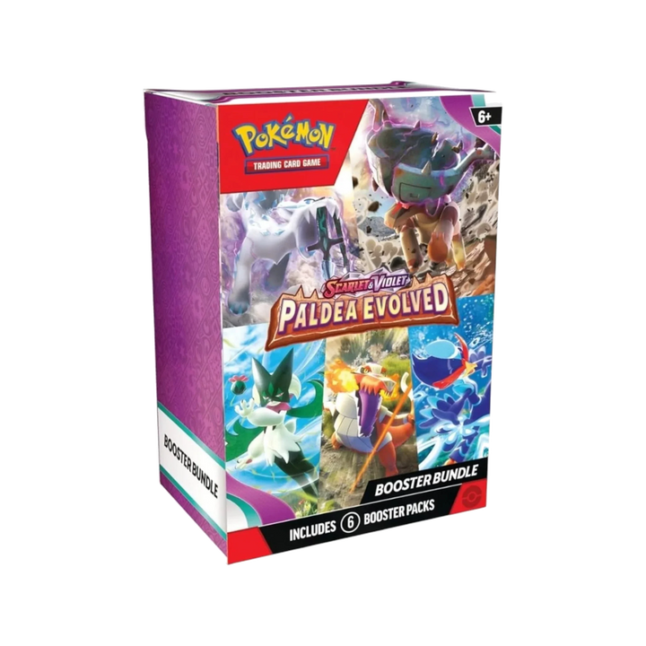 Pokémon TCG Scarlet & Violet Paldea Evolved Booster Bundle English