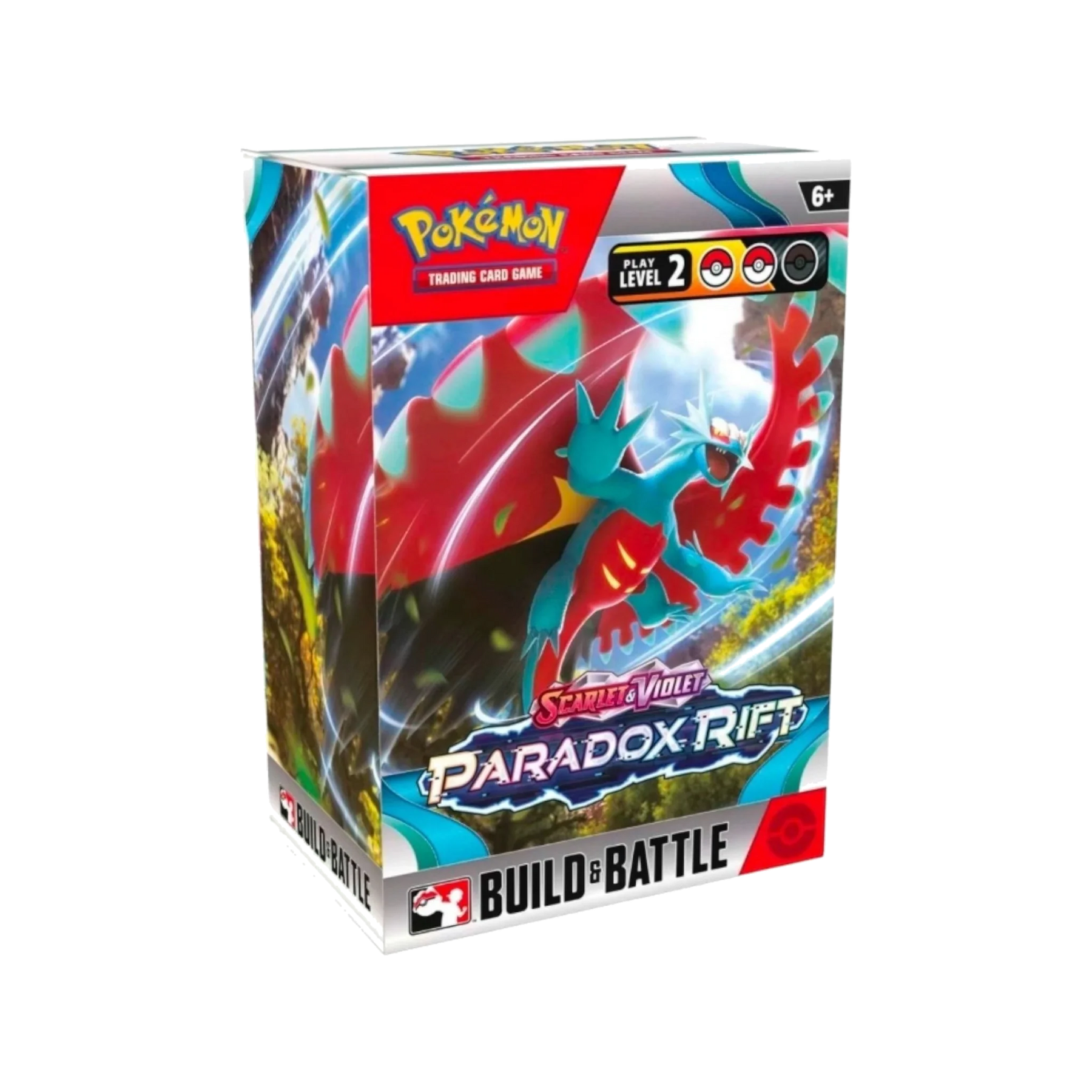 Pokémon TCG Scarlet & Violet Paradox Rift Build & Battle Box English