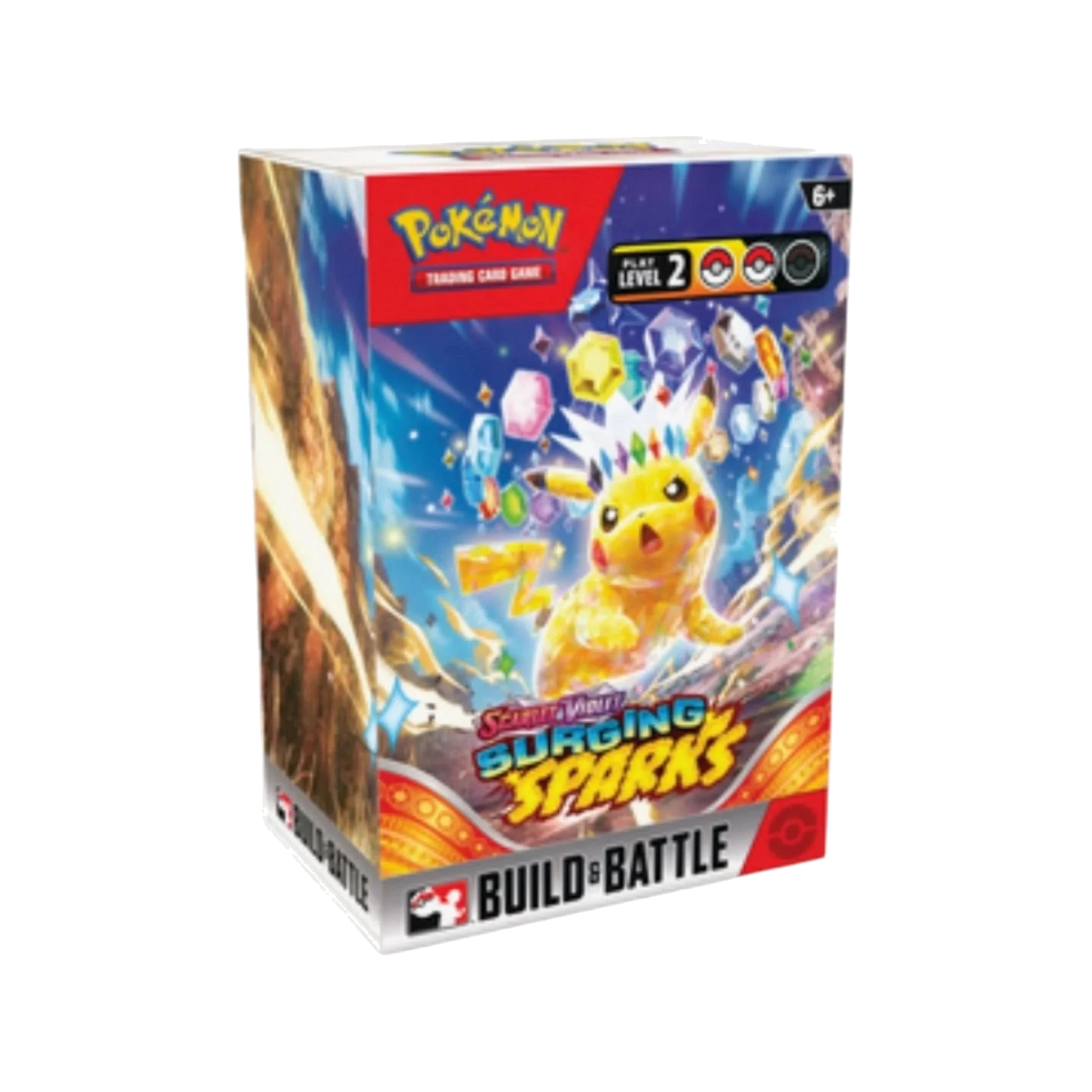 Pokémon TCG Scarlet & Violet Surging Sparks Build & Battle Box English