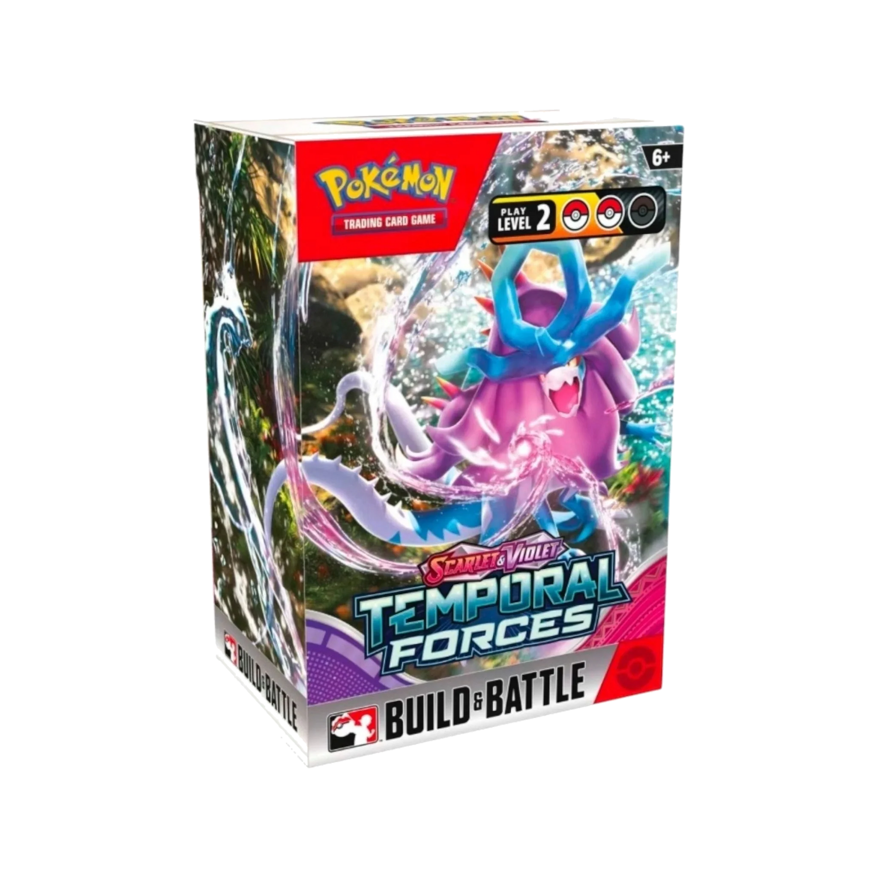 Pokémon TCG Scarlet & Violet Temporal Forces Build & Battle Box English