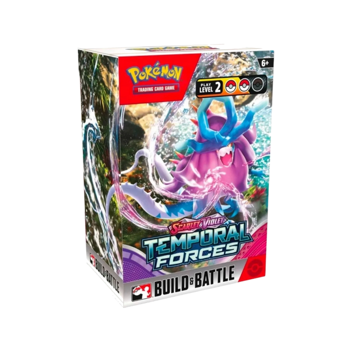 Pokémon TCG Scarlet & Violet Temporal Forces Build & Battle Box English