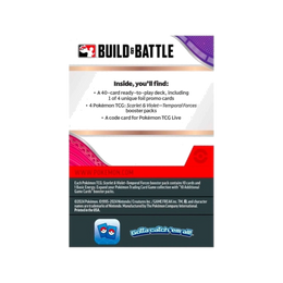 Pokémon TCG Scarlet & Violet Temporal Forces Build & Battle Box English