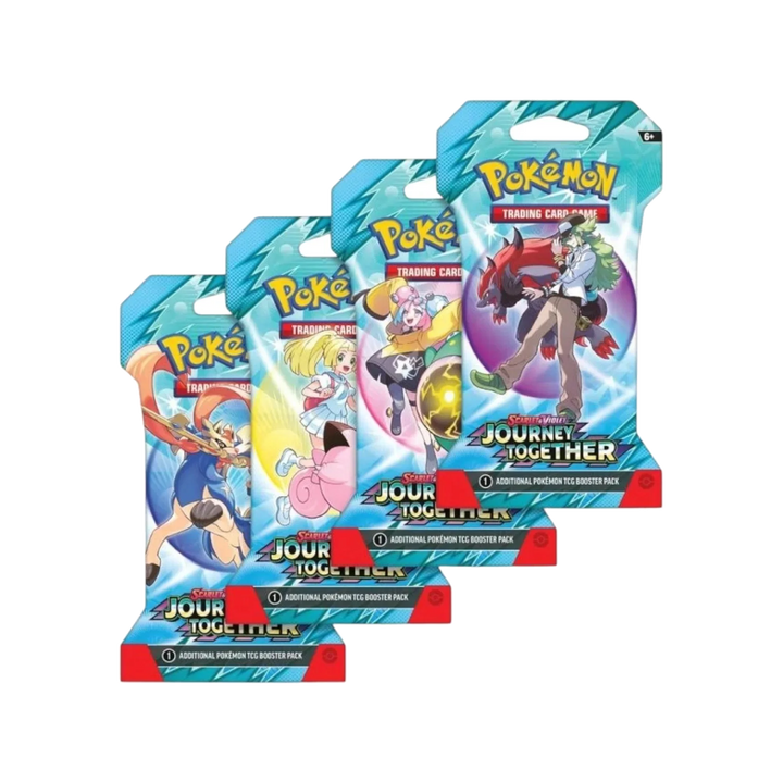 Pokémon TCG Scarlet & Violet—Journey Together Sleeved Booster Pack Case (144 Packs)